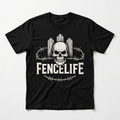 FENCELIFE Tee - Skull Logo - black